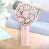 Handheld Small Fan with 3 Speed Settings Strong Airflow Low Noise USB Rechargeable Battery Operated Pocket Fan