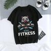 Women T-shirt Kaus Grafis Anime Demon Slayer Uniseks Tanjirou Kamado Kaus Wanita Kimetsu No Yaiba Nezuko Kaus Wanita
