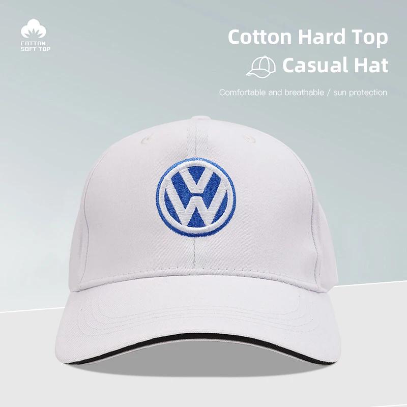 Hot Car Logo Embroidery Snapback Baseball Cap Adjustable Casual Hats For Volkswagen Passat Golf 4 5 6 7 8 GTI Polo Tiguan CC Jet