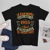 Unisex Unisex Birthday Vintage Legends Born In 1955 Tshirt Tees T Shirts WoUnisex Boys 100 Cotton TShirt