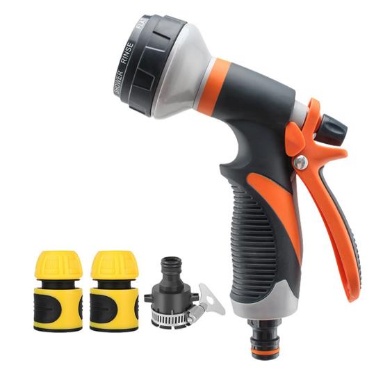 Garden Hose Nozzle High Pressure Hose Nozzle Heavy Duty Hand Sprayer