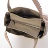 Bolso de mano de piel termoencogible, talla S, rosa [Isaac] (50)