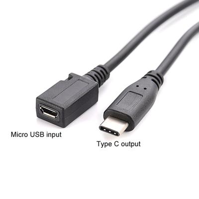 Câble de chargement TypeC vers Mini USB Adaptateur TypeC USBC mâle vers MiniUSB femelle Cordon convertisseur pour téléphones tablettes Cordon de données