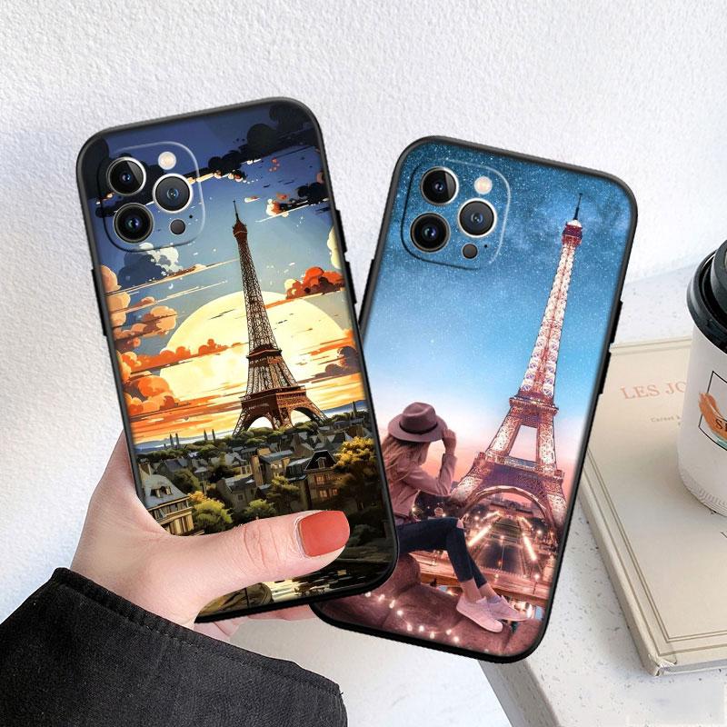LO81 Paris Eiffel tower Case for Motorola Edge 60 60s 70 G86 G56 G54 E14 G04S G45 G54 G64 S30 S50 X30 X40 X50 Ultra Pro Power