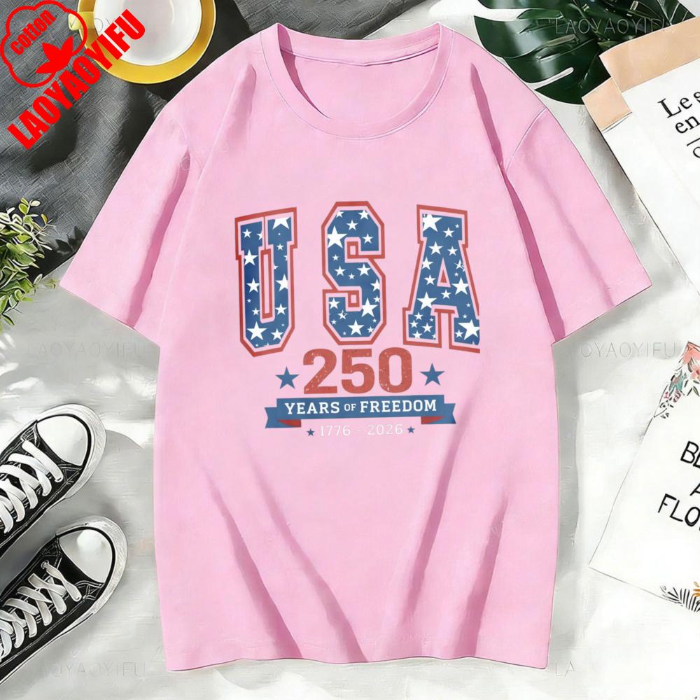 Happy 250th Birthday USA Shirt America 250th Anniversary Semiquincentennial Gift USA 250 Shirt Independence Day 4th of July