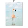 Beach Surfboard Van Palm Leaf Wave Coconut Wall Art Print Canvas Painting Flamingo Nordic Poster Wall Pictures Living Room Decor