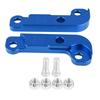 Aluminium Power Tuning Drift Lock Adapter Kit Erhöhung Drehwinkel 25 Prozent für BWM E46 M3 Blau