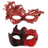 Couple Masquerades Mask Venetians Party Mask Halloween Costume Mask Mardi Gras Mask for Couples Women Men Half Face Mask