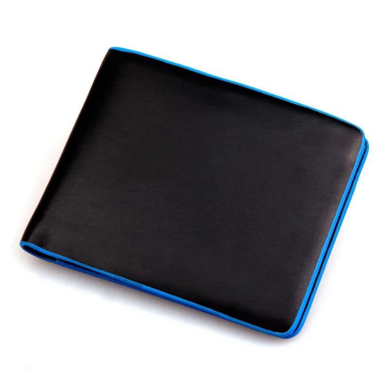 Men's Business Folding Wallet Leather Card Wallet Fashion