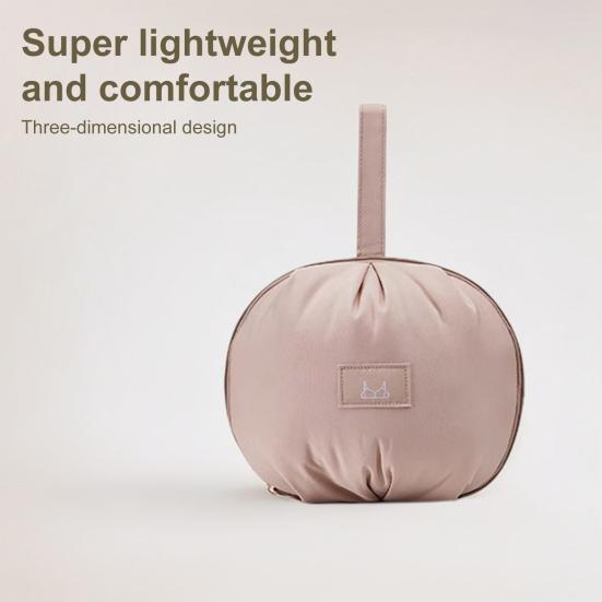 Underwear Storage Bag Multi-Pocket Organizer Large Capacity Waterproof Wide Opening Bra Panties Storage Pouch