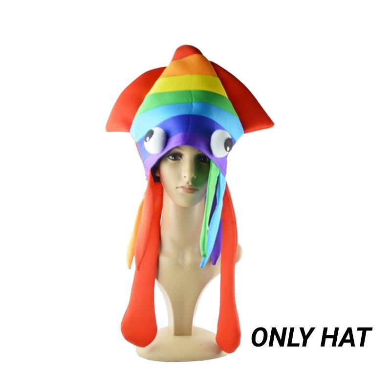 Unique Octopus Hat For Cosplay Funny And Quirky Headwear For Adults And Children