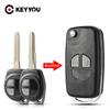 Aangepaste Flip Folding Remote Autosleutel Case Shell Geschikt voor SUZUKI SX4 Swift 2 Knoppen
