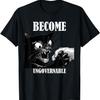 Become Ungovernable, Black Cat Biting Hand Funny Meme T-Shirt