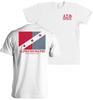 Alpha Sigma Phi Studentenverbindung Fahne Bella + Canvas NEUES Unisex T-Shirt