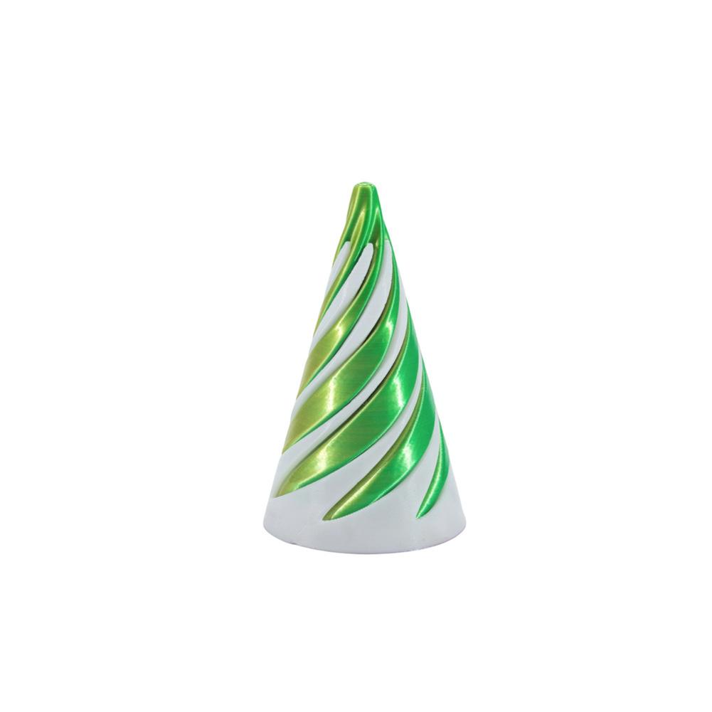 3D Printed Stress Relieving Toys Spiral Model Toy Impossible Pyramid Passthrough Thread Sculpture Screw Toys Gift