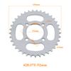 Motorcycle 428 37 Tooth 37T 48/52/58/76MM Rear Chain Sprocket 428-37T For ATV Quad Pit Dirt Bike Buggy Go Kart Accessories