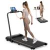 Formile - FT51 Under Desk Treadmill for Home Office, 2.5HP Low - Noise Walking Pad, 1 - 10KM/H Speed, Foldable with Safety Handrails & Remote Control