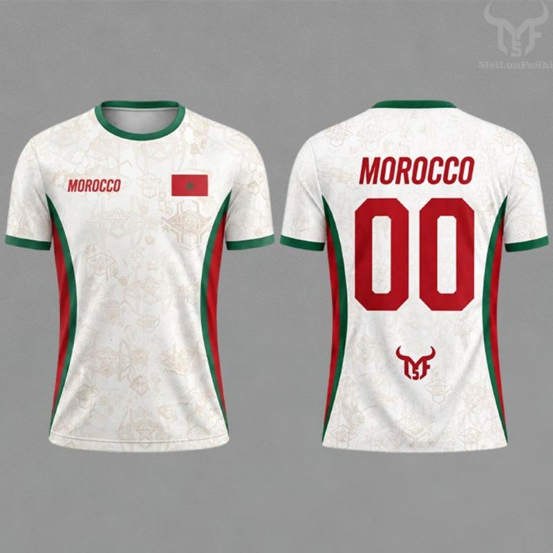 O-neck Short-sleeved Men Kids Quick Dry Soccer T-shirt