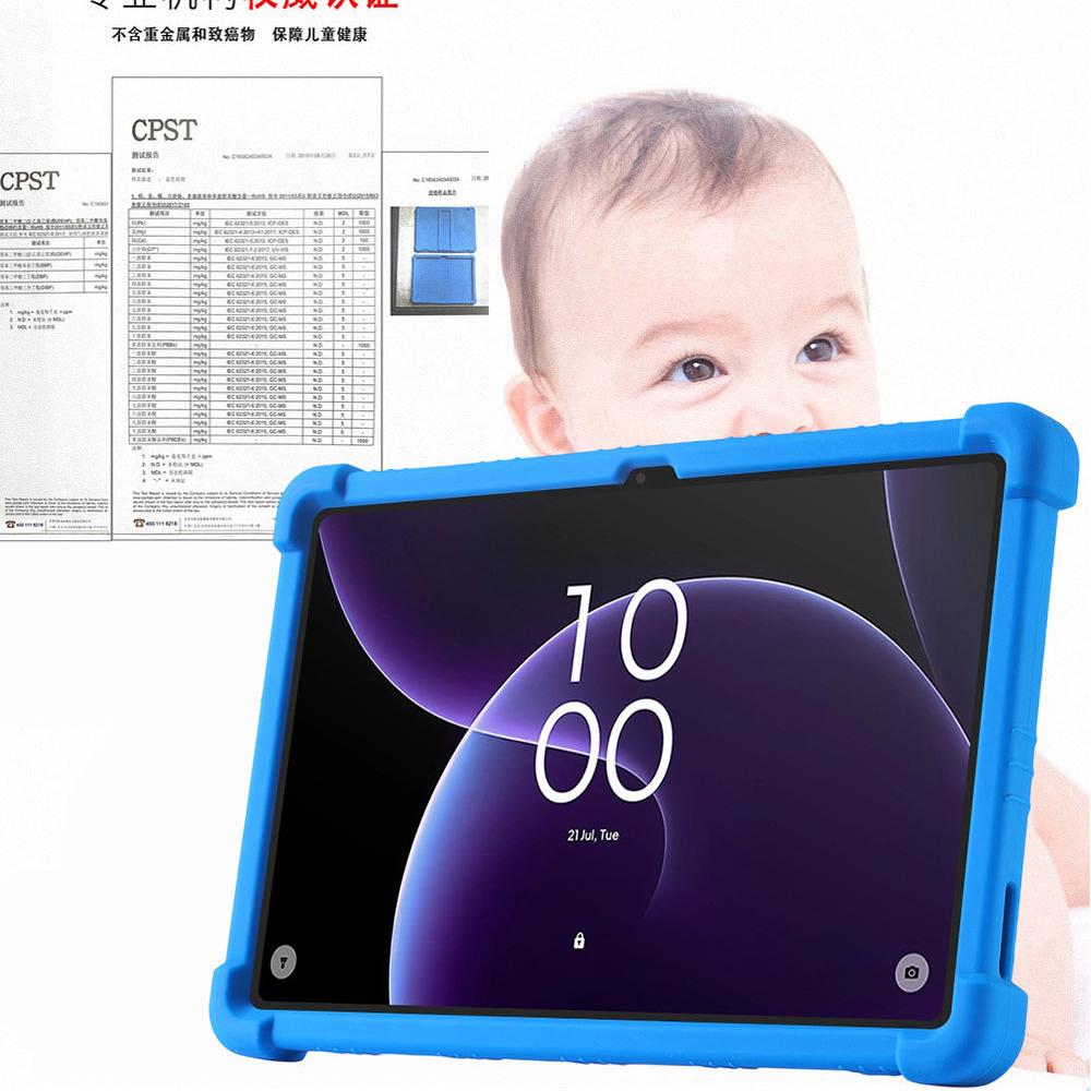 For TCL Tab 10L Gen 4 Tablet Case 10 Inches Tablet Case Shell Shockproof Silicone Tablet Cover Lightweight Kids Friendly