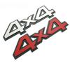 1 Pièce Autocollant Aluminium sur Chrome 4WD 4X4 Garde-boue Décalcomanie Voiture Emblème Garniture Badge Logo Autocollant Métal 3D Pour Camion Auto Styling