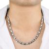 [HyyMe] 34-bead Germanium Necklace (99.999% Pure Titanium) Popular Static Electricity Removal Sublime Mineral Hematite Stylish Sports Men's & Women's