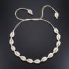 Snäckhalsband Dam Sommar Strand Choker Bohemiska Reppärlor Halsband Smyckestillbehör