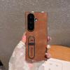 Luxury Finger Stand Protective Case for Samsung Z-Fold 6/7