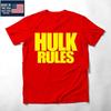 Hulk Rules Hulkamania Funny Parody Hulk Hogan T Shirt Unisex T-Shirt