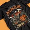 Halloween Town T-Shirt, Vintage Halloween Graphic Tee, Retro Pumpkin Shirt, Trick or Treat Clothing, Spooky Season Streetwear, Unisex Fall.