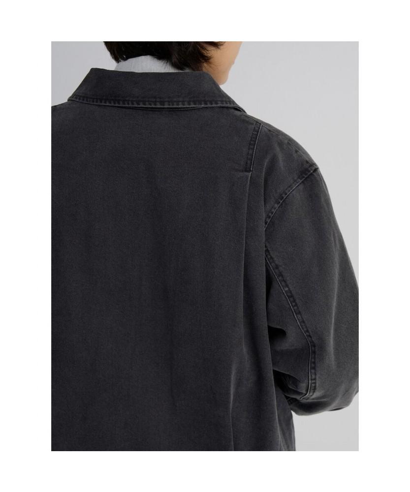 8Seconds Padded Zip-Up Denim Outerwear Ash