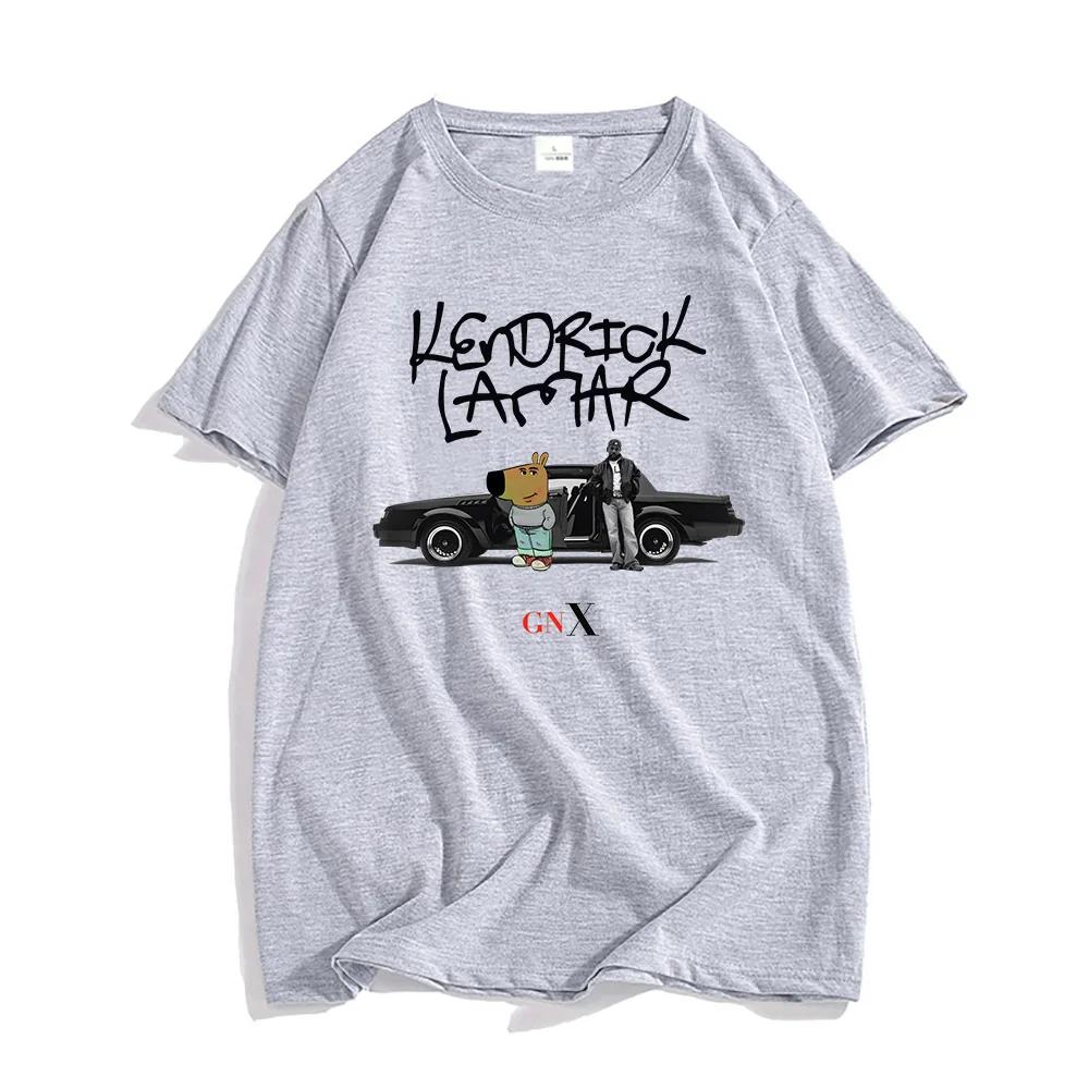 Kendrick Lamar X SZA GrandNational Tour 2025 Tshirts GNX Album Graphic Print T-shirt Cotton Summer Soft Tee-shirt Unisex Men Top