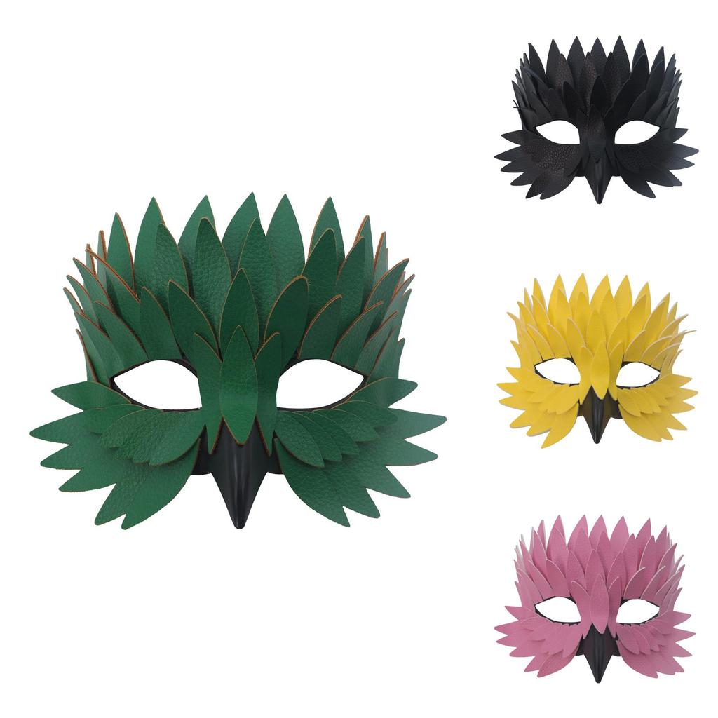 Owl Mask For Halloween And Carnival With Plastic Material And Style