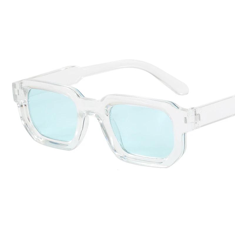 Vintage Rectangle Frames Sun Glasses Gents Fashion Vintage Sun Glasses Luxurious Design UV400 Shades Eyewear Ladies Goggles