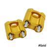 CNC Motorcycle Universal HandleBar Handle Fat Bar Risers Mount Clamp Adaptor 22mm 28mm For Pit Dirt Bike Racing Accessories