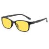 Anti- Blue Lightweight Night Vision Eyeglasses TR90 Ultra Lightweight Screwless Sunglasses Multifunction UV400 Computers Games Eyeglasses
