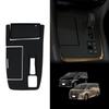 Smile Shift Panel Gummi-Matte für Toyota Alphard Serie 40 und Vellfire Serie 40 Elektromatisch Kabellos Einfaches Design Spezielle Schalthebel-Gummi K-Ones Serie,