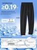 Men's Summer Ice Silk Loose Joggers - Quick-Drying Korean Style Casual Pants