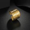 Adjustable Non-Fade Electroplated Couple's Ring
