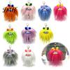 Tragbares Plüsch-Ornament, Kreatur mit langem Haar Schlüsselanhänger, Cartoon-Plüschtier Taschenanhänger, Pelziger Schlüsselanhänger Anhänger für Rucksäcke Handtaschen Schlüssel Dekorativ