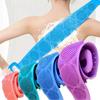 Silicone Body Scrubber Bath Brush, Exfoliating Shower Brush Bath Belt With Extra Long Strip And Handle 1PC