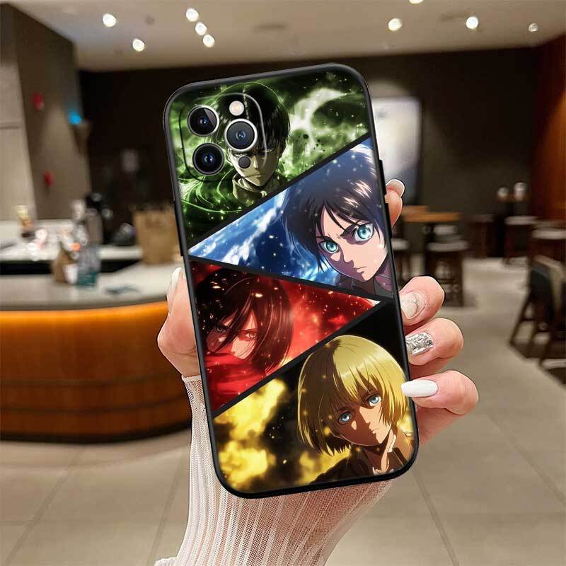 Eren Titan Attacks Case for Samsung Note 20 10 S25 Plus Ultra Lite FE M20 M21 M30 M31 M51 A11 A26 A51 A52 A53 A56 A70 A71 A72 A73