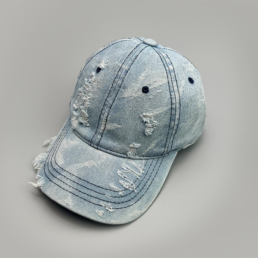 Street Mixed Color Tie-Dye Baseball Cap Men'S And Women'S Sunshade Broken Wind Personalized Outdoor Versatile Cap