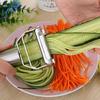 Stainless Steel Vegetable Grater & Peeler, Multi-functional Tool for Potato Carrot Fruit