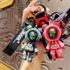 Creative Lightning Bear Car Keychain Cute Cartoon Astronaut Doll Pendant Astronaut Couple Bag Pendant