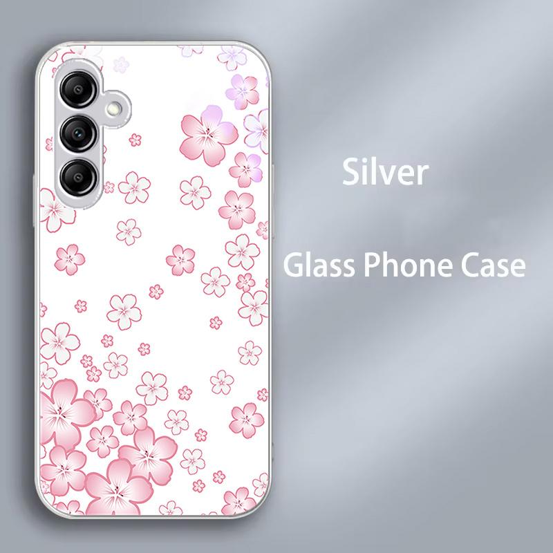 Gehärtetes Glas Case Für Samsung A25 5G Hülle Für Samsung Galaxy A14 A23 A25 A33 A34 A35 A53 A54 A73 5G Glas Stoßfest Bumper