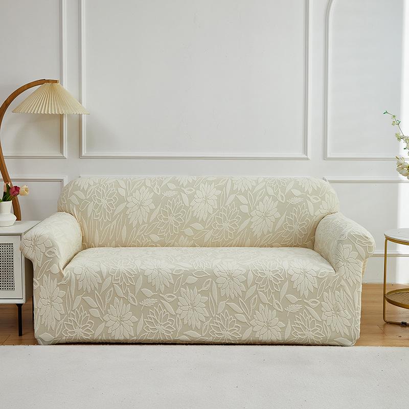 Verdickte Stretch-Jacquard-Elastische Sofa-Abdeckung Twill Überwurf Universell Passend Kombinierbare Sofabezüge für Wohnzimmer Büro