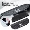 2pcs Car Rear View Mirror Shield Guard Rain Eyebrow Shade Cover For Insignia Astra G J F K Vectra C H Corsa C B D Omega FN6