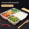 Disposable Square 5-Compartment Lunch Box