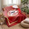 PSV Eindhoven FC Zachte Flanellen Fleece Deken Lichtgewicht Gezellige Warme Plaid voor Bank Bed Huisdecoratie