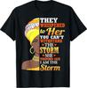 Black History Month African Woman Afro I Am The Storm TShirt Unisex T-Shirt